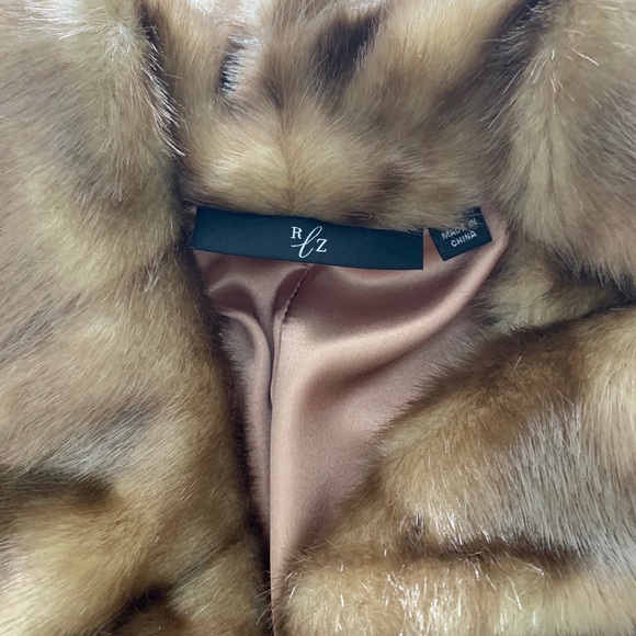 Rachel Zoe Faux Fur Cropped Jacket BNWOT XS - Picture 3 of 12